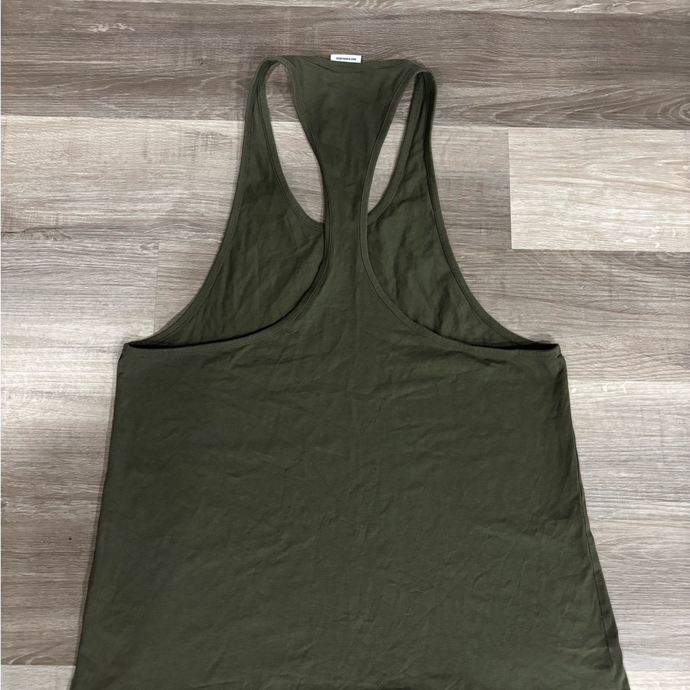 Gymshark Olive Green Muscle Tank - Picture 3 of 3